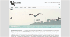 Desktop Screenshot of blackhawkenv.com